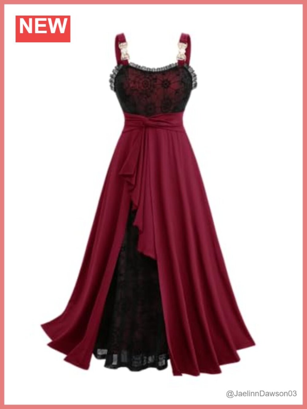 Plus Size Gothic Spider Web Mesh Maxi Dress